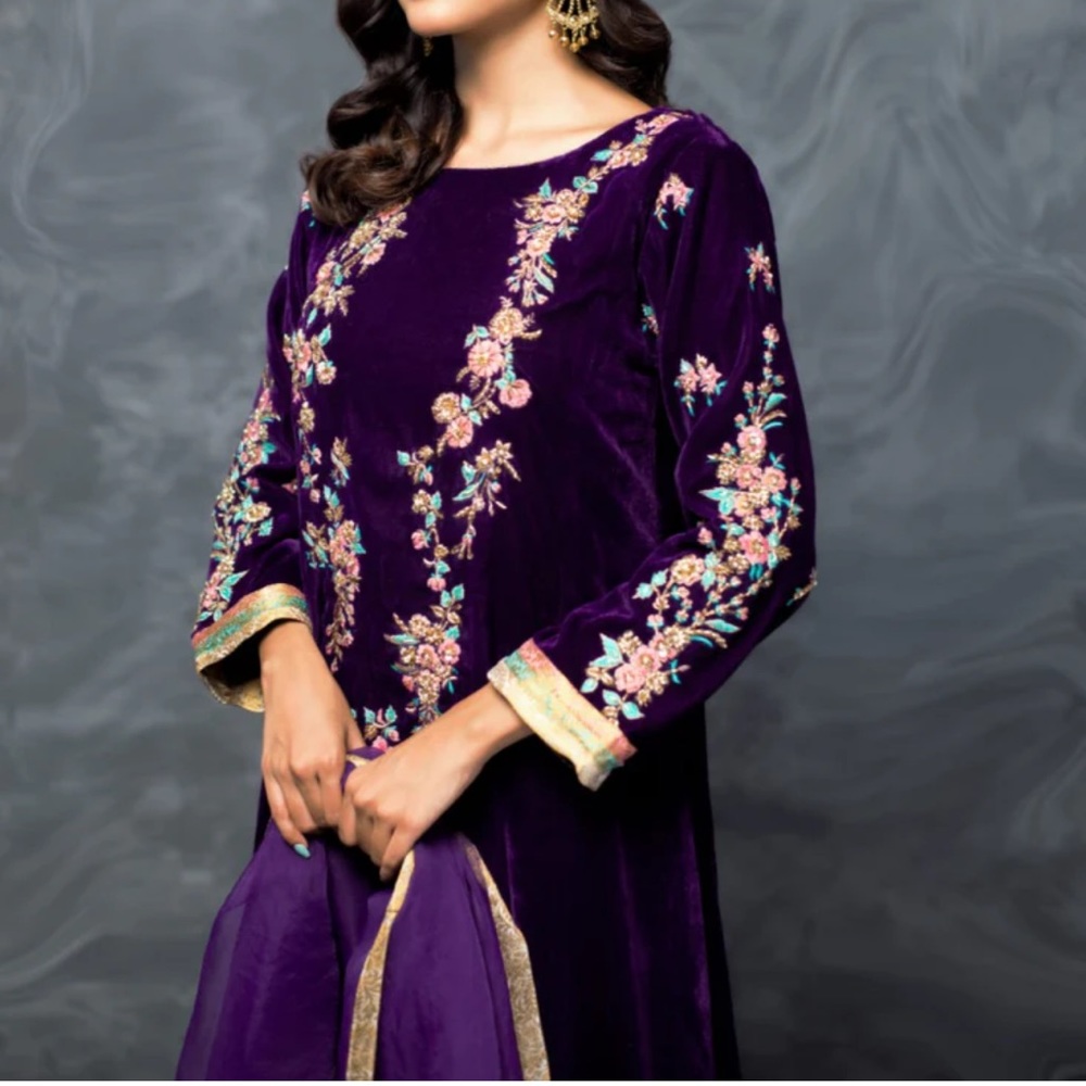 ILace velvet 3 pieces set